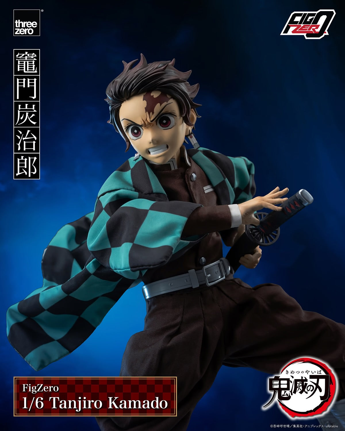 (Pre-Order) TANJIRO KAMADO Sixth Scale Figure by Threezero