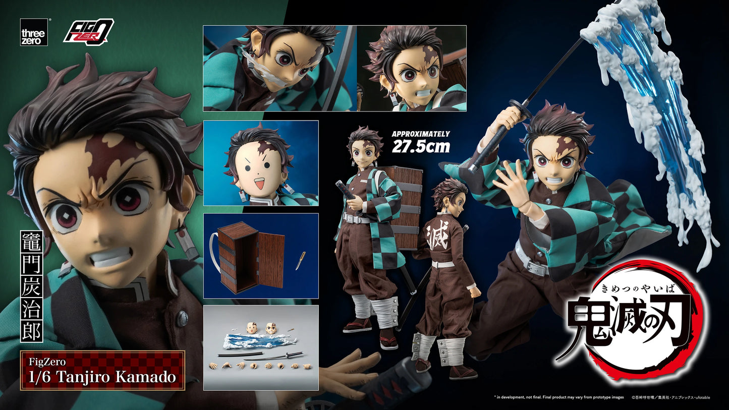 (Pre-Order) TANJIRO KAMADO Sixth Scale Figure by Threezero