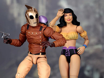 The Rocketeer & Betty Deluxe 1/12 Scale Figure Set