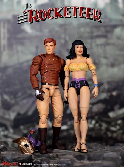 The Rocketeer & Betty Deluxe 1/12 Scale Figure Set