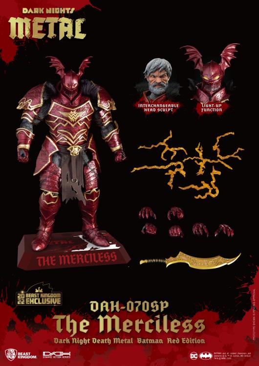 Dark Nights: Death Metal Dynamic 8ction Heroes DAH-70SP The Merciless SDCC