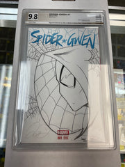 PGX Spider-gwen #1 Sketch by Mike DeBalfo and Jeremy Clark