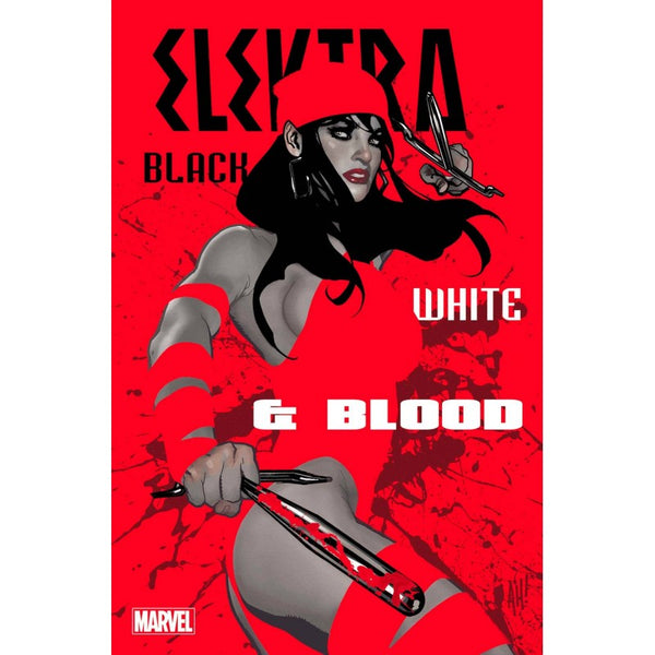 CGC 9.8 WP ELEKTRA BLACK WHITE & BLOOD #2  ADAM HUGHES COVER