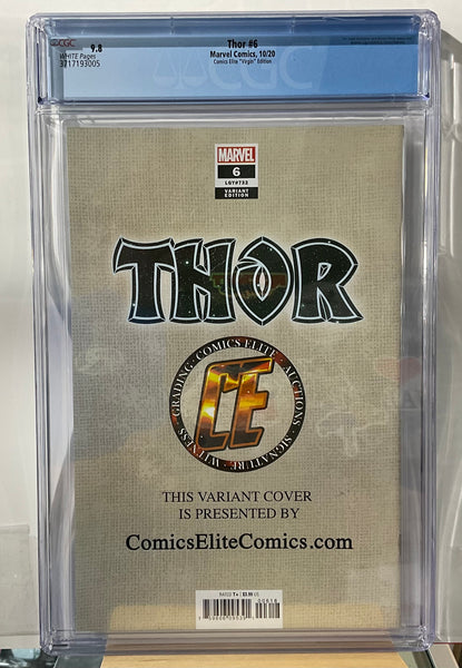 Thor #6 CGC 9.8 Comic Elite “Virgin” Variant