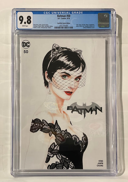 Batman #50 Josh Middleton Cover, CGC 9.8