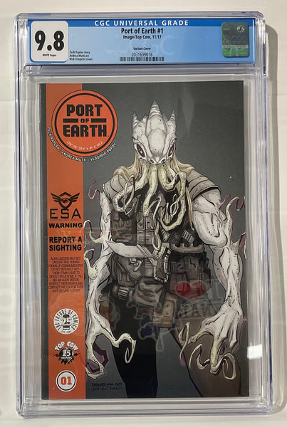 Port of Earth #1b CGC 9.8