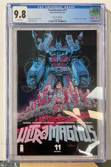 Transformers #11 CGC 9.8 James Harren Surprise Ultra Magnus Variant