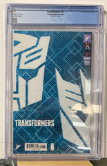 Transformers #11 CGC 9.8 James Harren Surprise Ultra Magnus Variant