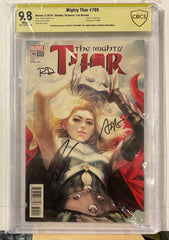 Mighty Thor #705 CBCS Signature: Artgerm, Aaron & Dauterman