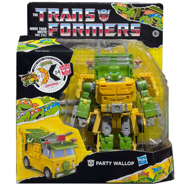 Transformers x Teenage Mutant Ninja Turtles Collaborative Party Wallop