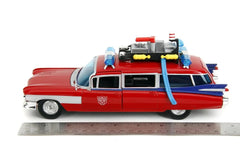 Ghostbusters x Transformers Hollywood Rides Ecto-1 (Optimus Prime Graphics) 1/24 Scale Vehicle