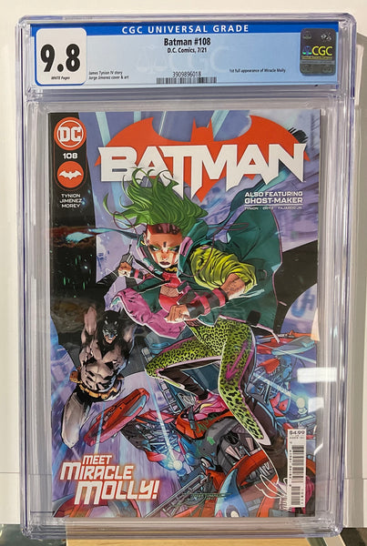 Batman (2016 3rd Series) #108A CGC 9.8