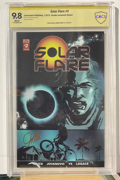 Solar Flare (2017 Scout) #2 CBCS Signature by James Haick