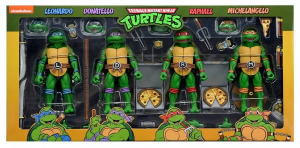 NECA TMNT Leonardo Donatello Raphael Michelangelo 4-Pack