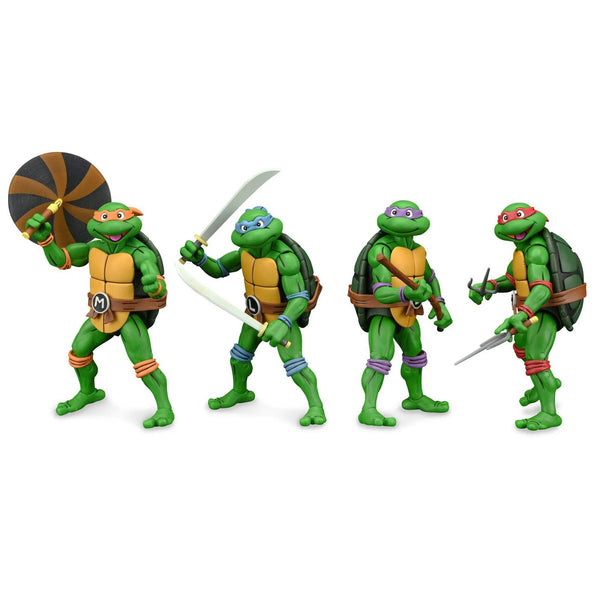 NECA TMNT Leonardo Donatello Raphael Michelangelo 4-Pack