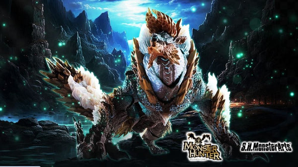 Monster Hunter Zinogre 20th Anniversary S.H.Monsterarts Action Figure