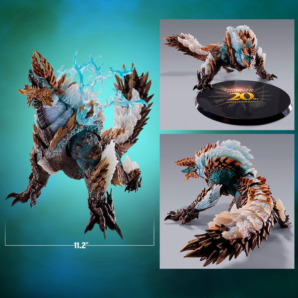 Monster Hunter Zinogre 20th Anniversary S.H.Monsterarts Action Figure