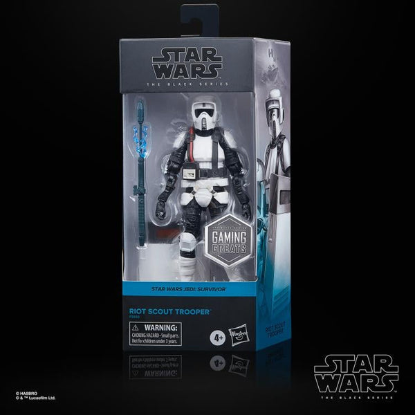 Star Wars: The Black Series Gaming Greats 6" Riot Scout Trooper (Jedi: Survivor)