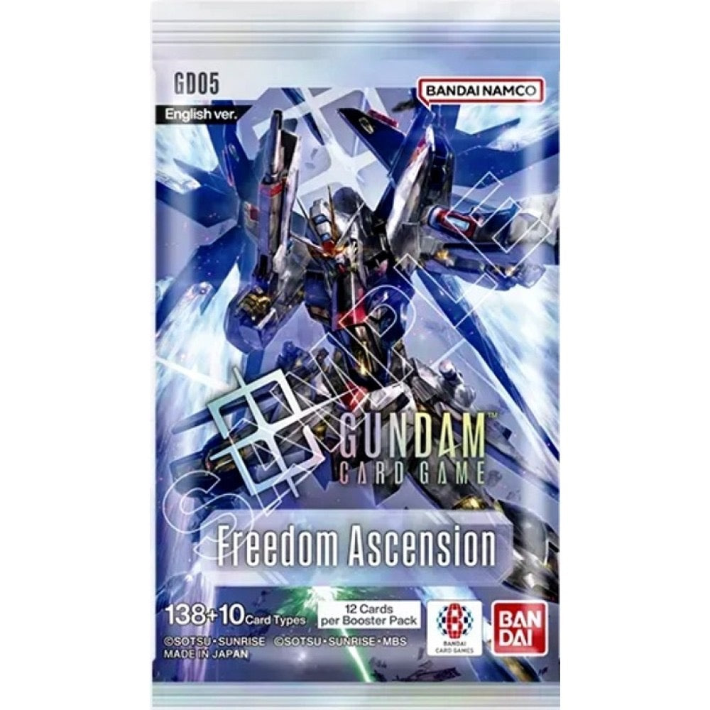 GUNDAM CARD GAME: BOOSTER BOX: FREEDOM ASCENSION (GD05) ENG