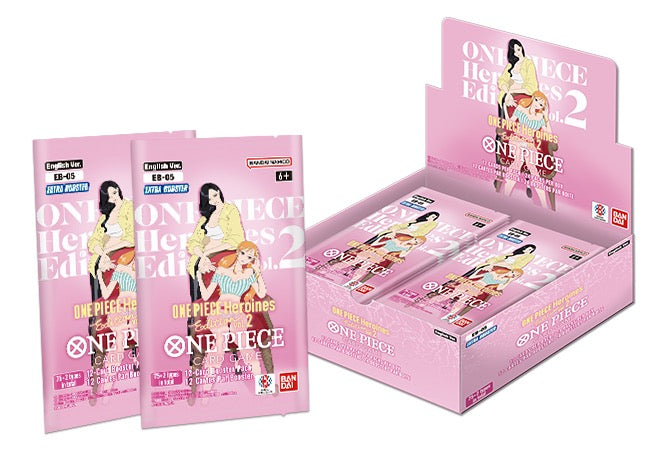 (PRE-ORDER) EXTRA BOOSTER -ONE PIECE HEROINES EDITION vol.2- [EB-05] BOOSTER BOX ENG.