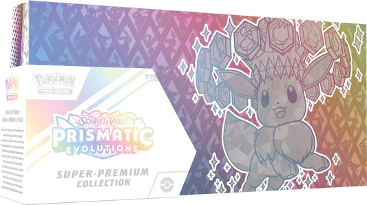 Pokemon Scarlet and Violet 8.5 Prismatic Evolutions Super-Premium Collection
