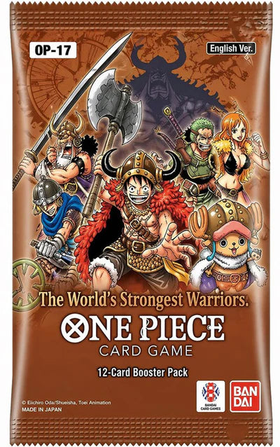 (PRE-ORDER) ONE PIECE TCG: THE WORLD'S STRONGEST WARRIORS, BOOSTER BOX (OP-17)