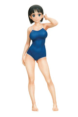 SWORD ART ONLINE SUGUHA KIRIGAYA SWIMSUIT 1/7 PVC FIG NAVY (Q-SIX BEAT)