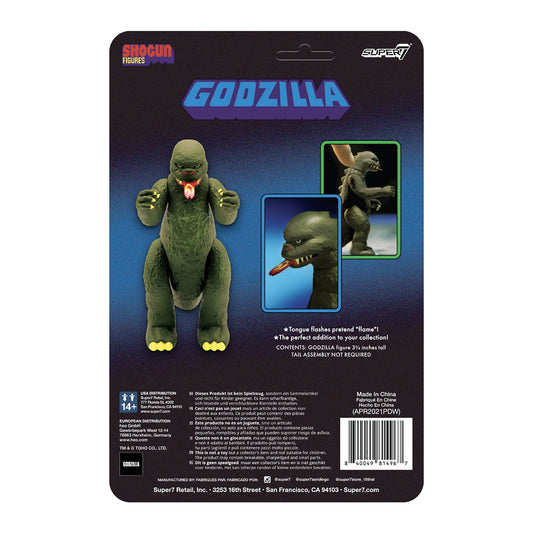 GODZILLA SHOGUN DARK GREEN REACTION FIGURE