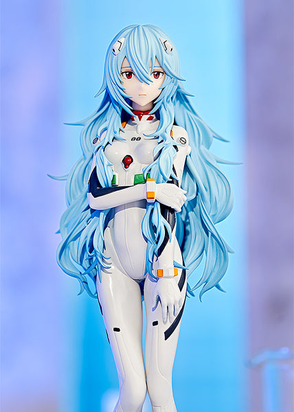 REBUILD OF EVANGELION POP UP PARADE REI LONG HAIR PVC FIG