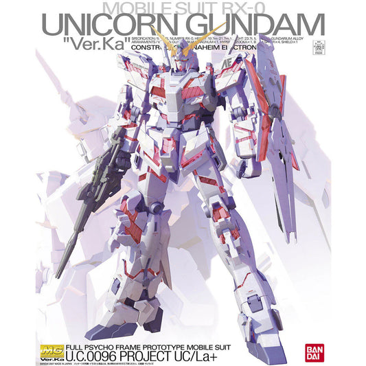 Gundam Unicorn Ka Ver Mg Model Kit