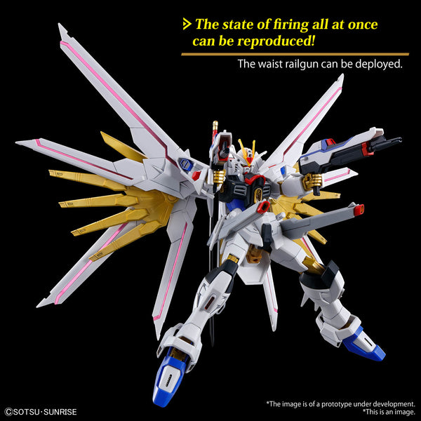 Gundam Seed Freedom Mighty Strike Freedom Gundam Hg Model Kit