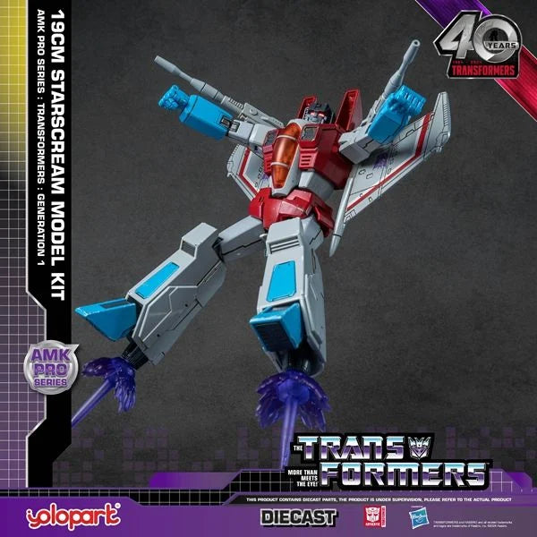 Transformers Starscream G1 7.87in Pro Adventure Model Kit