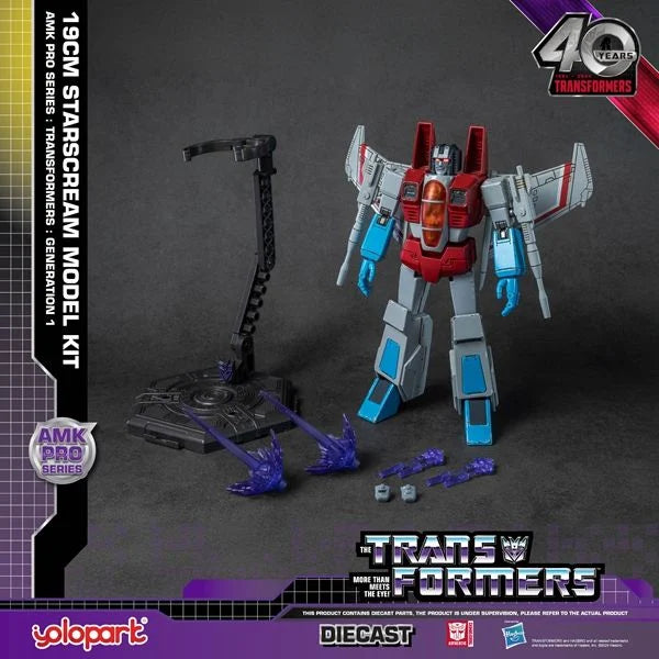 Transformers Starscream G1 7.87in Pro Adventure Model Kit