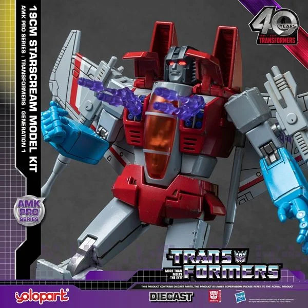 Transformers Starscream G1 7.87in Pro Adventure Model Kit