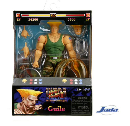 Street Fighter II Guile 6in Action Figure