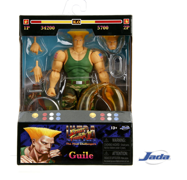 Street Fighter II Guile 6in Action Figure