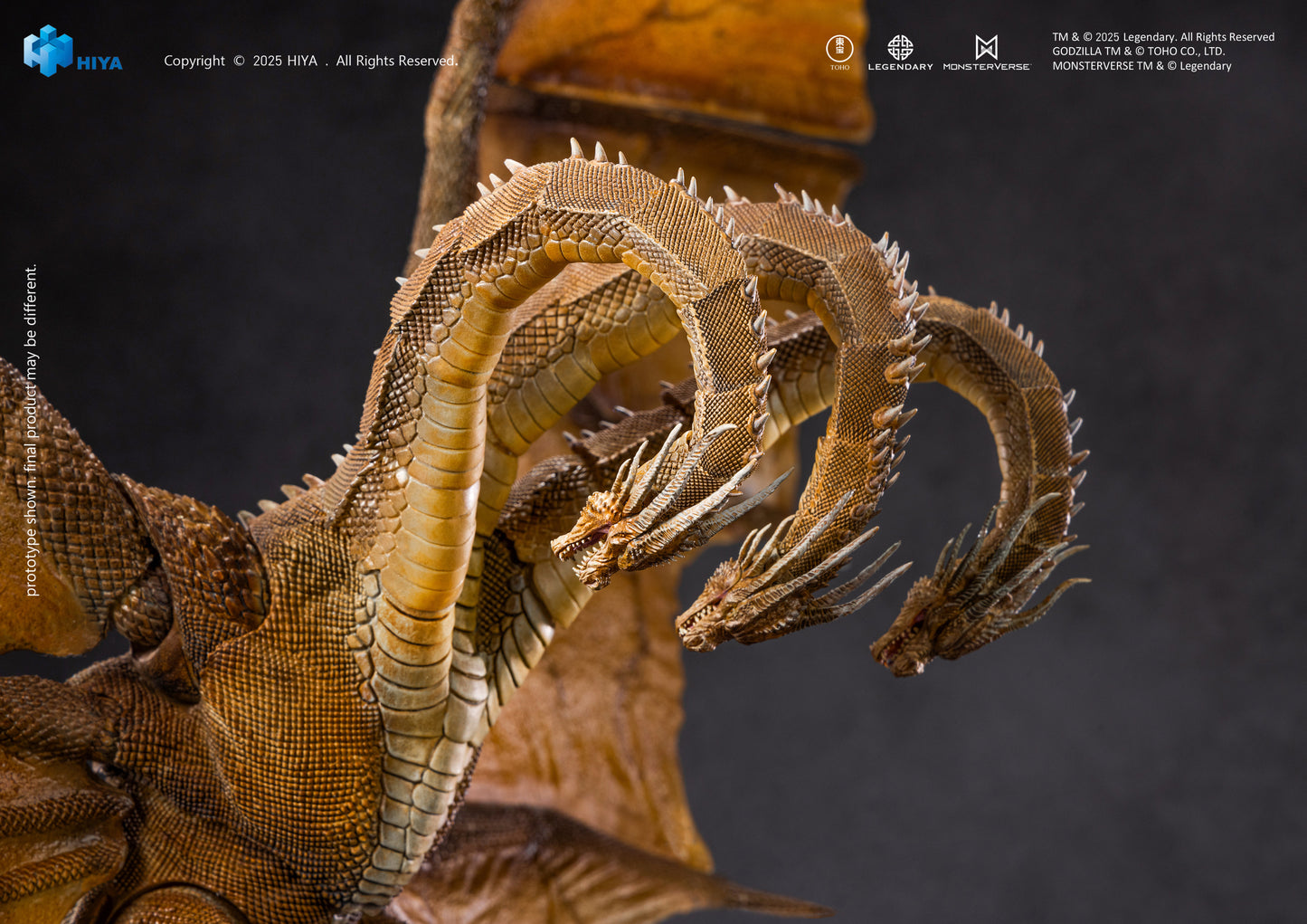 (Pre-Order) GODZILLA KING O/T MONSTERS EXQ BASIC KING GHIDORAH 2.0 PX AF