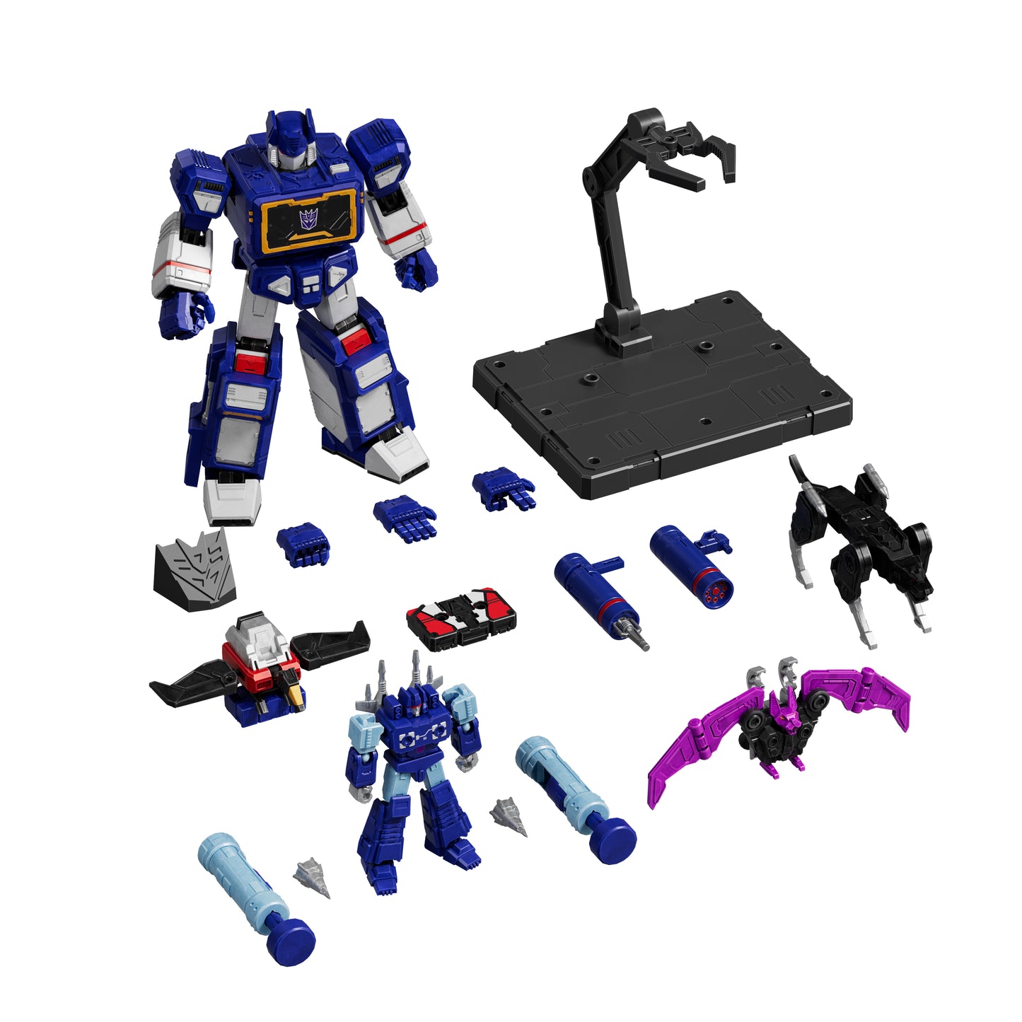 (PRE-ORDER) BLOKEES TRANSFORMERS ACTION ED SOUNDWAVE 8IN MDL KIT