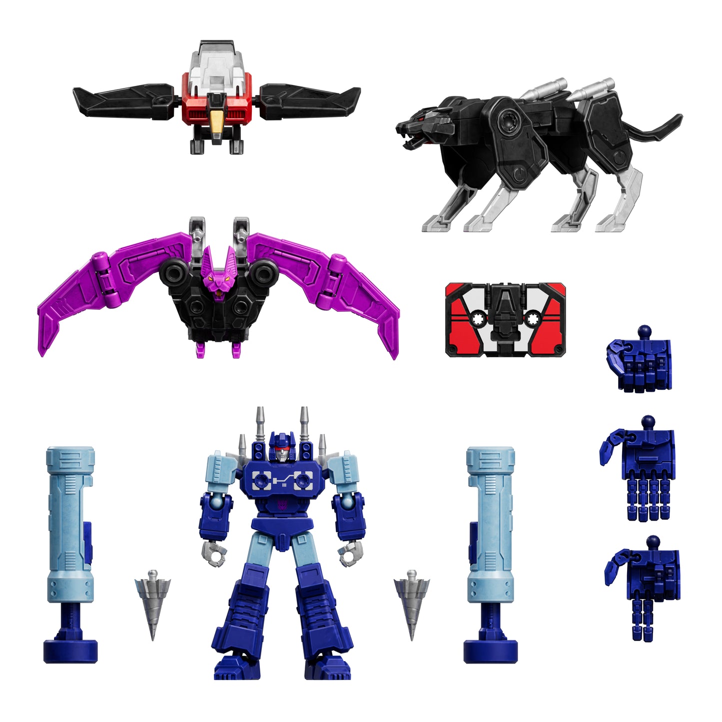 (PRE-ORDER) BLOKEES TRANSFORMERS ACTION ED SOUNDWAVE 8IN MDL KIT