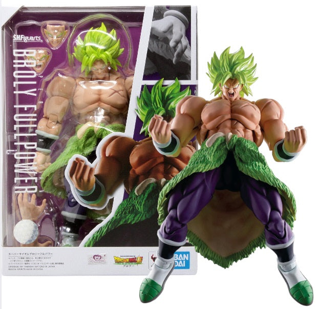 Dragon Ball Super: Broly S.H.Figuarts Super Saiyan Broly (Fullpower) Action Figure (Reissue)