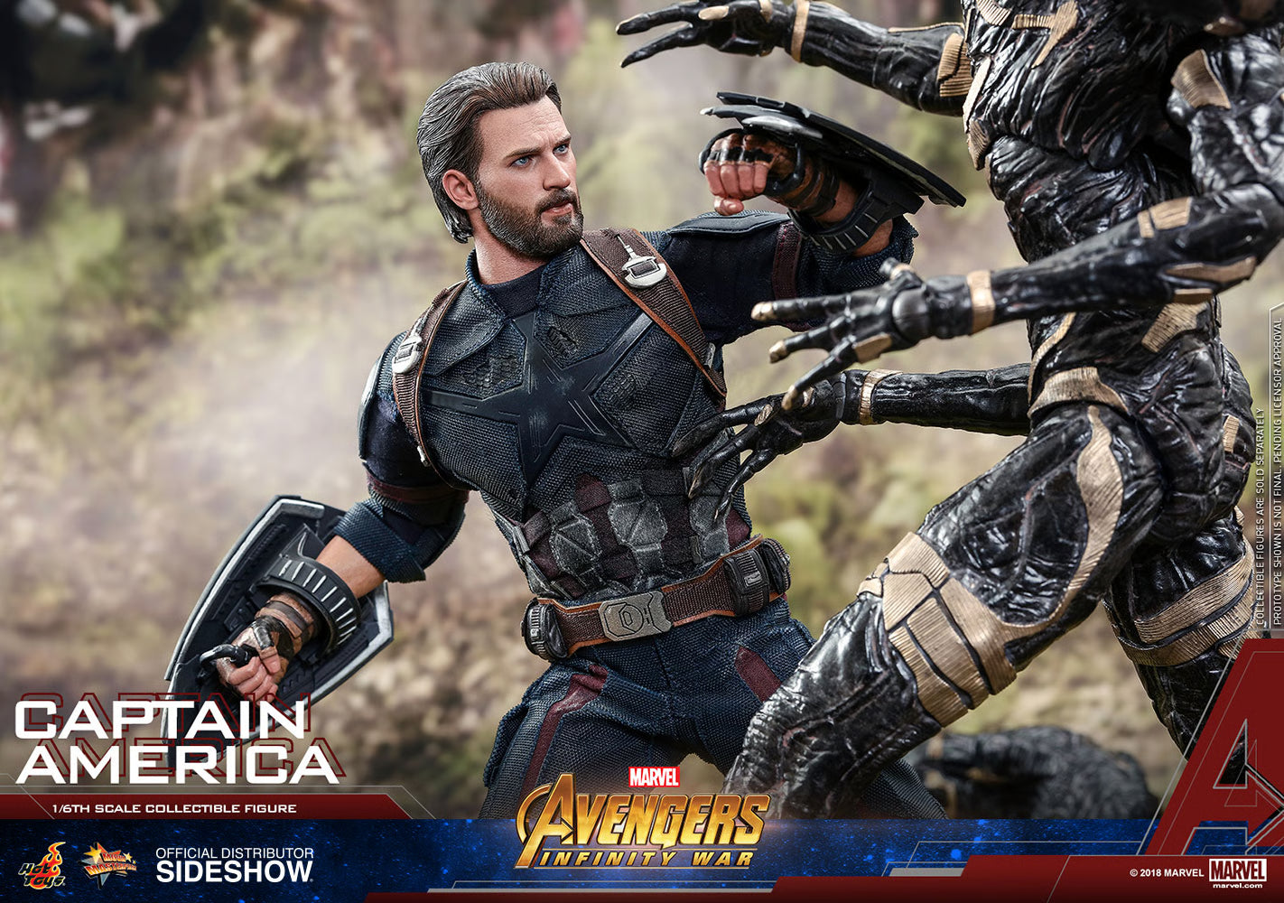 CAPTAIN AMERICA Sixth Scale Figure by Hot Toys