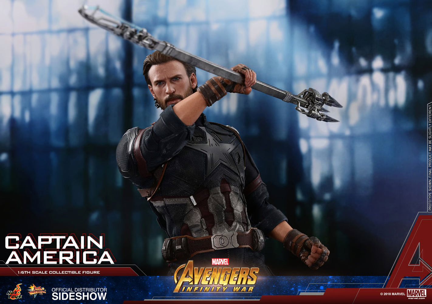 CAPTAIN AMERICA Sixth Scale Figure by Hot Toys