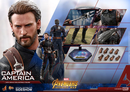 CAPTAIN AMERICA Sixth Scale Figure by Hot Toys