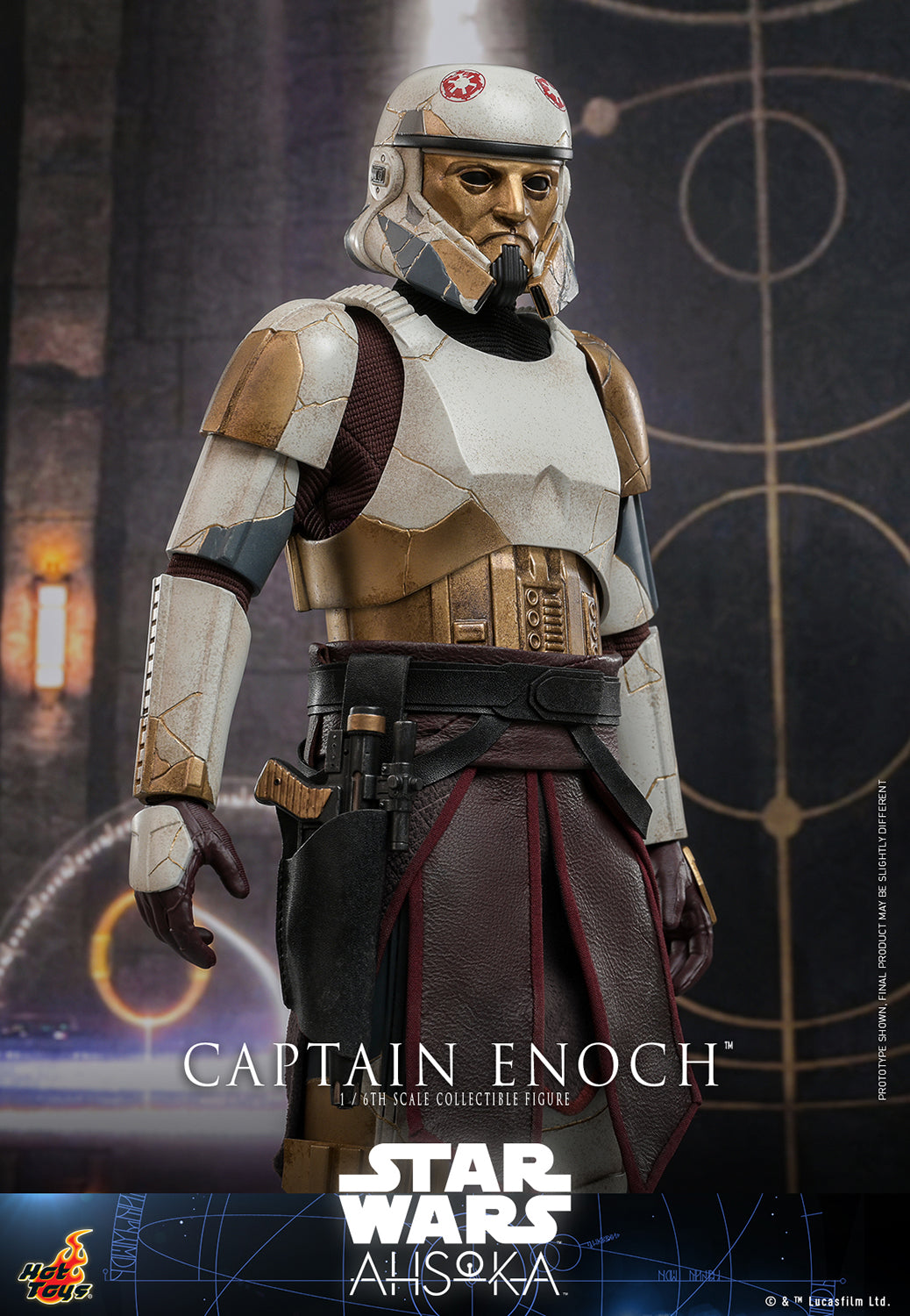 Captain Enoch™ Sixth Scale Figure Ashoka by hottoys