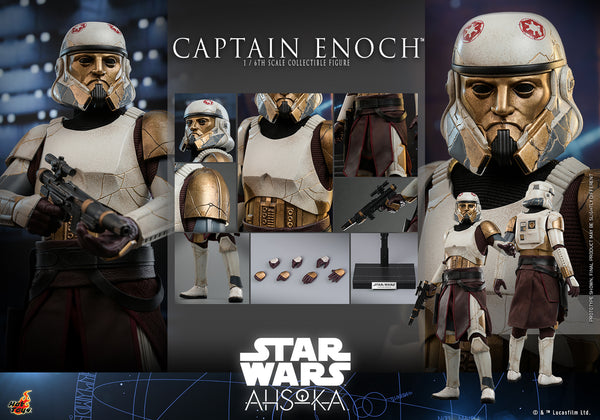 Pre-Order Captain Enoch™ Sixth Scale Figure (Ashoka) by hottoys