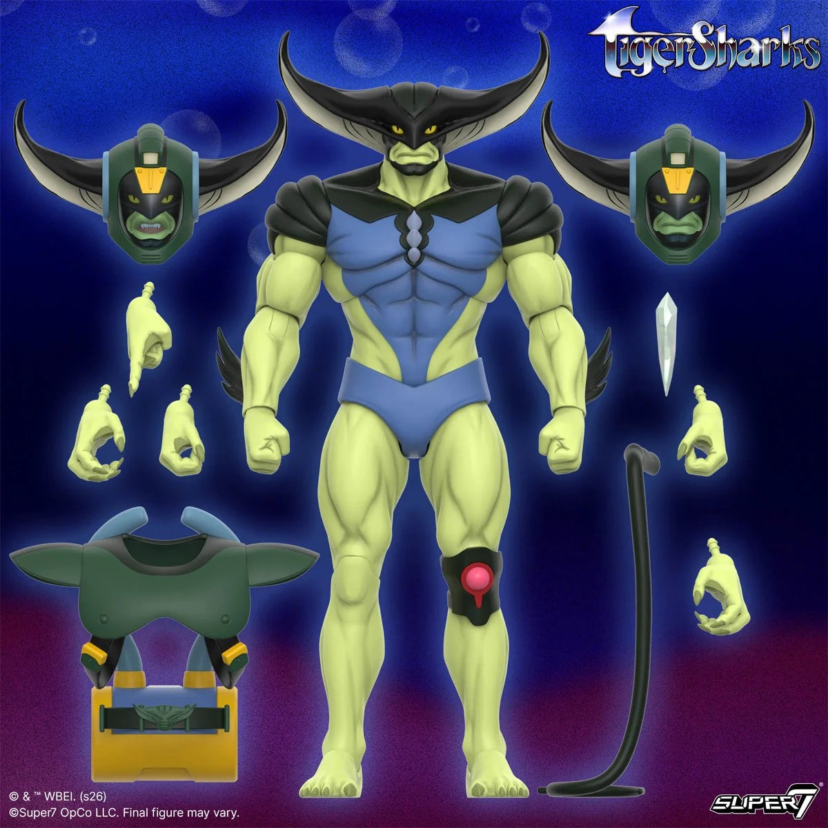 (PRE-ORDER) TigerSharks Ultimates T-Ray 7-Inch Action Figure
