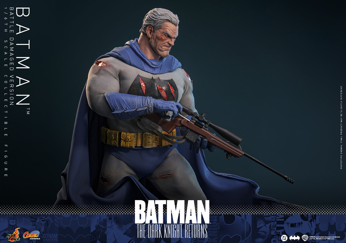 (Pre-order) Batman Battle Damaged Dk Returns