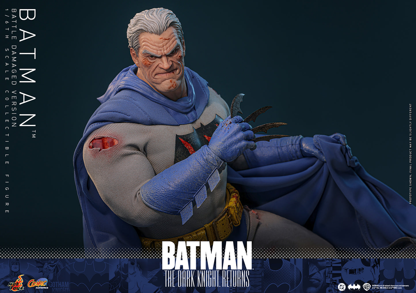 (Pre-order) Batman Battle Damaged Dk Returns