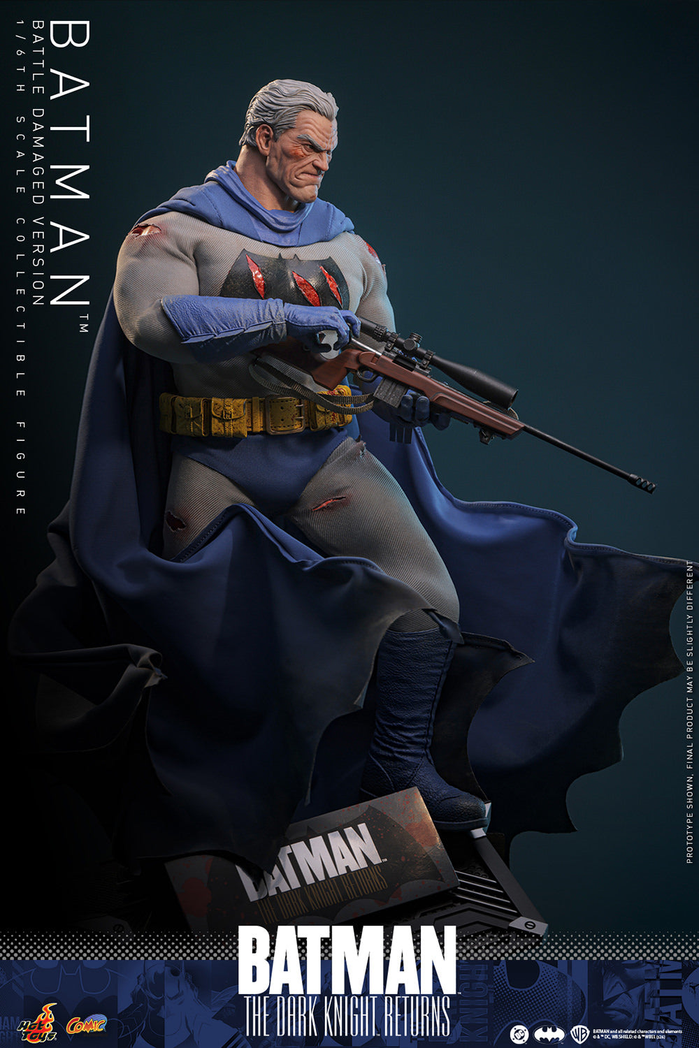 (Pre-order) Batman Battle Damaged Dk Returns