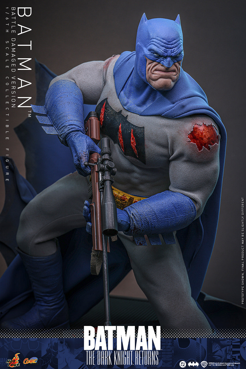 (Pre-order) Batman Battle Damaged Dk Returns